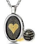 Love Necklace I Love You Pendant in