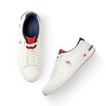 U.S. POLO ASSN. Mens Anton 2.0 Off White Sneaker - 8 UK (2FD23417A01)