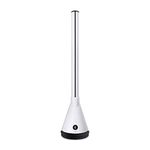 Vybra Multi 3-in-1 Tower Fan Heater, Cooling Fan & Air Purifier with Remote Control & Smart App, 102cm, White