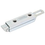 uxcell 124mmx21mmx19.5mm Zinc Plated Slide Entry Slam Latch Lock Locker