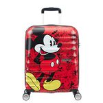 American Tourister DISNEY Wavebreaker Spinner Carry-On, Mickey Comics Red, International Carry-On (Model:85667-6976)