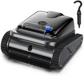 OUCAXIA Y50S Robotic Pool Vacuum, 4L Large Capacity Pool Vacuum for Inground & Above Ground Pools, Wall Climbing Pool Robot for Floor/Wall/Waterline/All Cover Cleaning Up to 2200sq.ft, Auto-Parking