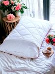 4All Pillow Protectors 4 Packs Anti Bed Bug Dust Mite Zipped Pillow Covers White Pillow Cases (75x50cm)