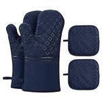 Piduules Set of 4 Oven Mitts and Po