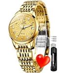 OLEVS Gold Watches for Women Automa