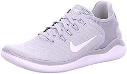 Nike Womens WMNS Free RN 2018 942837 003 - Size 8W Black/White