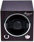 Rapport London, EVO MKIII Automatic Watch Winder for 1 Watch. Compact, Premium for Prestige Automatic Watches Est London 1898, Macassar