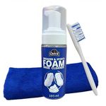 Quick Sneakers & Sports Shoe Foam Cleaner Kit | Pack - 150 ML | Ready To Use Foam Cleaner for Instant cleaning for Sports shoes and Sneakers