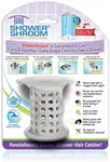 ShowerShroom the Revolutionary 2" Stand-Up Shower Stall Drain Protector Hair Catcher/Strainer, Gray , 1 Count ( Pack of 1)