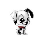 Disney 101 Dalmatians Patch Dog Charm 925 Sterling Silver Pendant,Girl Jewelry Beads Gifts for Pandora Women Bracelet&Necklace A0005