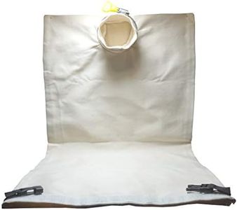 RODAK Reusable Vacuum Cleaner Bag with Jubilee Clip (20/30 L), compatible with 52 to 76 mm outerdiameter connecting size
