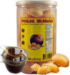 Pure Premium Golden Thai Palm Sugar: Natural Sweetener, Ingridient for Southeast Asian Cuisine, Perfect for Thai Desserts, Indonesian Delicacies, Malaysian Dishes, Vietnamese Culinary, and More.