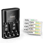 EBL Rechargeable AAA Batteries 800m