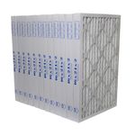 16x24x2 Furnace Filter MERV 8 - Actual Size : 15-1/2 x 23-1/2 x 1-3/4 Inches - Case of 12