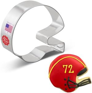 Football Helmet Cookie Cutter 3.25" Made in USA by Ann Clark