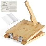 ZUJJAFY Bamboo Tortilla Press 10 Inch Square Tortilla Maker with 50pcs Parchment Paper, Mexican Tortillera Presser Homemade Tortillas Pataconera Dough Press