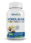 Natural Cure Labs Premium Monolaurin - 600mg, 100 capsules