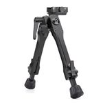 Zeadio Tiltable Pivot Bipod with Quick Detach Throw Lever Mount for Picatinny Weaver Rail, 7 to 10 Inches (F19P)