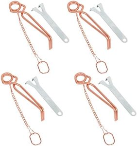 Signstek Pièges à Taupes, Piège à Rats Lot de 4, Piège à Taupe Naturel sans Ultrason, Piege Taupe Naturel pour Le detaupeur Debutant ou Professionnel, Anti-Taupe