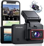 Kingslim D4 Dual Dash Cam with Buil