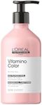 L'Oreal Professionnel Vitamino Color Conditioner, Protects & Preserves Hair Color, Prevents Damage, Adds Vibrancy & Enhances Shine, Detangler, Reservatrol, Professional, 500ML