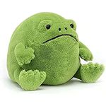 Ricky Rain Frog Plush Frog Stuffed Toy, 8 inch Frog Body, a Holiday Birthday Gift for Children and Friends