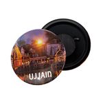 dhcrafts Fridge Magnet Multicolor Ujjain Madhya Pradesh Glossy Finish Design Pack of 1 (58mm)