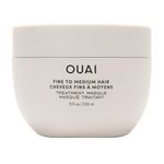 OUAI Fine to Medium Hair Treatment Mask - Lightweight Deep Conditioning Hair Mask with Shea Butter, Keratin & Panthenol - Helps Hydrate, Fight Frizz, Strengthen & Repair Damage (236ml)