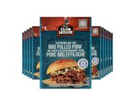 Club House, Dry Sauce/Seasoning/Marinade Mix, BBQ Pulled Pork, Slow Cookers, 45g, Case Pack 12 Count