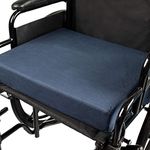 Cushion for Office Chairs, Wheelchairs, FSA HSA Eligible, Scooters, Kitchen or Car Seats for Support and Height while Reducing Stress on Back, Tailbone or Sciatica. (18x16x2 inches)