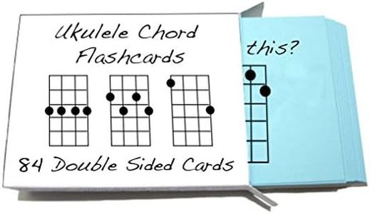 Ukulele Chord Symbol Flashcards 84 Cards! (For Soprano Concert & Tenor Uke)