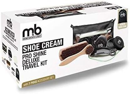 Moneysworth & Best Pro Shine Deluxe Travel Shoe Cream Kit