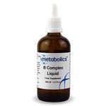 Vitamin B Complex Liquid Drops — Contains Vitamin B12 Methylcobalamin & Adenosylcobalamin + B1, B2, B3, B5, B6, B7, Choline Folate & Biotin | All from Bio-Available Forms — Additive Free