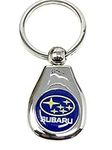 Subaru Logo silver KeyTag Keyring K