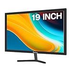 19 Inch PC Screen 1440 * 900, HDMI, VGA, LED Business Monitor Wide Viewing Angle 170°, Brightness 250 cd/m², Dual Built-in Speakers, 60Hz, VESA, Low-blue Light Computer Monitor, Black