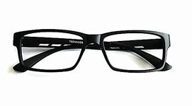 Opticals Zone - Reading Glasses Blue Ray Cut Filter For Men/Women,Computer Glasses for Eye Protection,Anti Glare, Eye Glasses Spectacles, Power +1.00 to +4.00 - (+.4.00, Black)