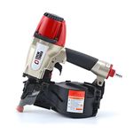 CREWTOWER Coil Siding Nail Gun CN565B, 1-1/4-inch to 2-1/2-inch Pneumatic Coil Siding Nailer for Siding Sheathing Fencing Roof Decking