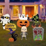 Halloween Outdoor Decorations 6PCS 