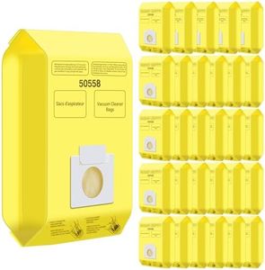 30 Pack Vacuum Cleaner Bags Fit for Kenmore Canister Type C/Q 5055 50555 50557 50558 and Pana·sonic Type C-5 C-18, 200 Series, 400 Series, 600 Series, 700 Series, 800 Series Vacuum By Improvedhand