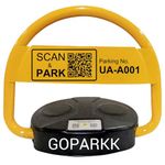 GOPARKK Automatic App Control Car Parking Blocking Device| Carport Auto Space Stall Barrier Private Car Parking Latch Space Lock Car Park Driveway Guard Saver Automatic Barrier App Controlled