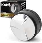 Kaffe 51mm Coffee Distributor Tool w/Adjustable Depths - Stainless Steel Espresso Distribution Tool - Anti-slip Handle - Premium Espresso Accessories and Tools for Baristas - WDT Tools - Coffee Gifts