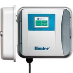 Hunter Industries HPC400 Hydrawise HPC-400 Base 4-Station Outdoor Irrigation Controller, Gray