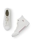 U.S. POLO ASSN. VLAIR Men's Off White Mid Top Sneakers-(UK/10)(2FD23313A01)