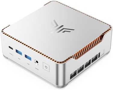 KAMRUI Hyper H2 Mini PC, Intel Core 14500HX (14C/20T, up to 4.9GHz), 16GB RAM 512GB PCIe4.0 SSD, Triple 4K, HDMI, DP, USB-C, Ethernet, Mini Desktop Computer for Office, Business