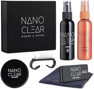 Nano Clear Watch Cleaner & Scratch Remover 2.1. Watch Cleaner Solution, 2 Oz. Watch Renewal. Watch Polish, Microfiber Cloth, Matte Sponge, Cleaning Brush – Watch Cleaning Kit & Repair Kit Accessories