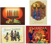 African American Expressions - Assorted Boxed Kwanzaa Cards (15 cards, 5" x 7") A-951 (Includes: K-917, K-918, K-919)