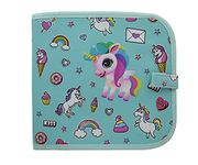 Asera Reusable Colouring Drawing Pad Erasable Painting Book Doodle Pad Portable Reusable Writing Boards Toys Gift for Kids & Children 10 Pages (Unicorn)