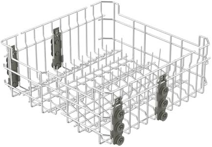 UPGRADED WD28X30219 Dishwasher Upper Rack-SS304 Compatible with General Electric GE Hotpoint Dishwasher Replacement Parts WD28X24397 WD28X23156 WD28X24421 WD28X25190 WD28X26104 Upper Dishrack Assembly