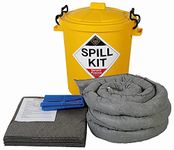 65 Litre General Purpose and Maintenance Spill Kit in Durable Plastic Drum for Efficient Spill Management and Rapid Clean-Up