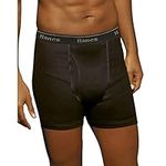 Hanes Men's Tagless Boxer Briefs-Multiple Colors, 5 Pack-Black Gray Assorted 2, S (Pack of 5)